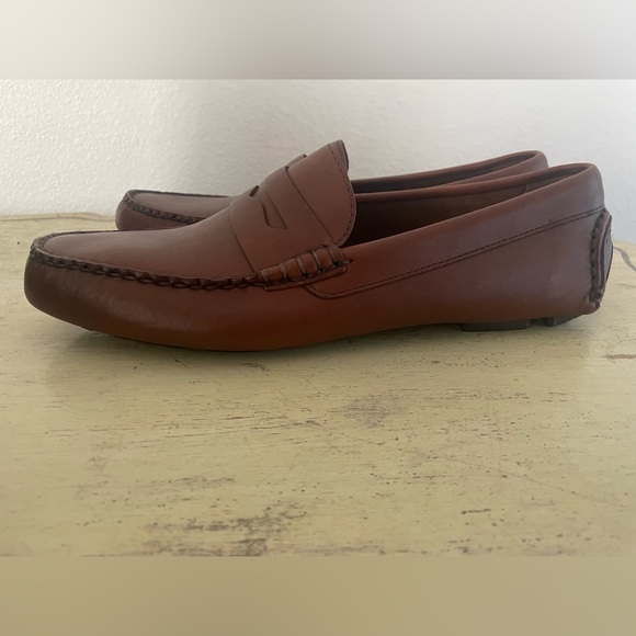 J. CREW Classic Leather
Driving Shoes in Brown Size 10
1/2 M $178 New AW685